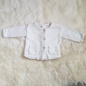 Zara baby girls lightweight jacket/cardigan